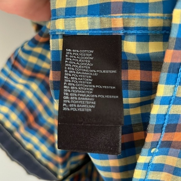 The North Face Men’s Pearl Button Western Style Outdoor Button Up Size Large - Picture 7 of 9